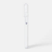 ピンクストライプ カクテルデザイン iPhoneケース (左側面)