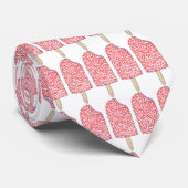 ピンクストロベリーエクレイルショートケーキポップシクルポップネクタイ ネクタイ (ロール)