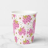 ピンクストロベリーカスタムズモノグラム 紙コップ (右)