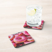 ピンクストロベリードーナツ コースター (右側)