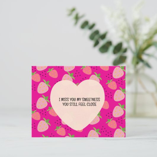 ピンクストロベリー刑務所の長距離 シーズンポストカード (スタンド正面)