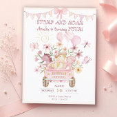 ピンクストンプとローア第四恐竜誕生日 ポストカード