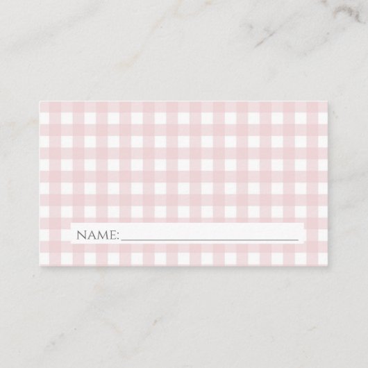 ピンクストークおむつラッフルカード エンクロージャーカード (裏面)