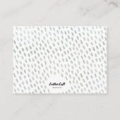 ピンクストークベビー予測とアドバイスゲーム エンクロージャーカード (裏面)