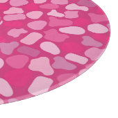 ピンクストーン模様 –  カッティングボード (角)