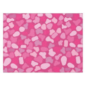 ピンクストーン模様 –  テーブルクロス (正面(横))