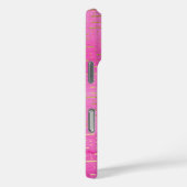 ピンクスパークルグリッター航海のセーリングいかり名 Case-Mate iPhoneケース (裏面 / 右)