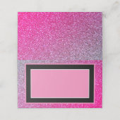 ピンクスパークルズ座席表 プレイスカード (外部開封)