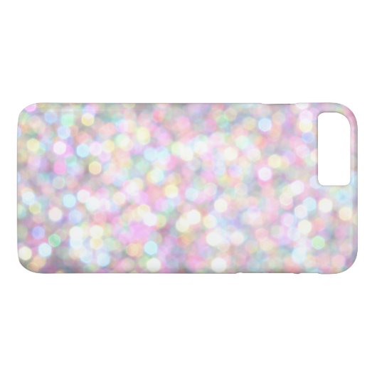 ピンクスパークルiPhone 7プラス Case-Mate iPhoneケース (裏面(横))