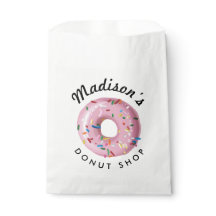 ピンクスプレッルドーナッツショップ誕生日お気に入りバッグ