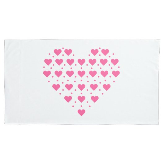 ピンクスヘルツ 枕カバー (正面)