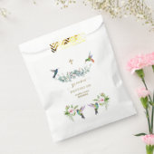 ピンクスペインのハイビスカスフラワーズユーカリプトゥスバウティゾ フェイバーバッグ (封をした状態)