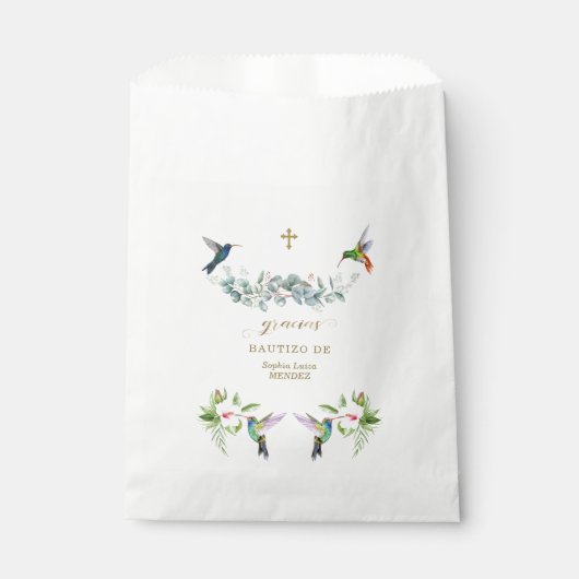 ピンクスペインのハイビスカスフラワーズユーカリプトゥスバウティゾ フェイバーバッグ (正面)