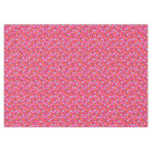 ピンクスポーツ誕生日パーティー テーブルクロス (正面(横))