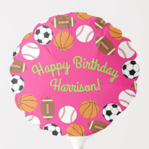 ピンクスポーツ誕生日パーティー