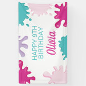 ピンクスライムバースデーパーティー 横断幕 (縦)