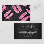 ピンクスリッパブラック 名刺 (正面/裏面)