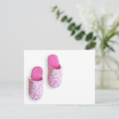ピンクスリッパ ポストカード (スタンド正面)