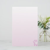 ピンクスリッパ 便箋 (スタンド正面)