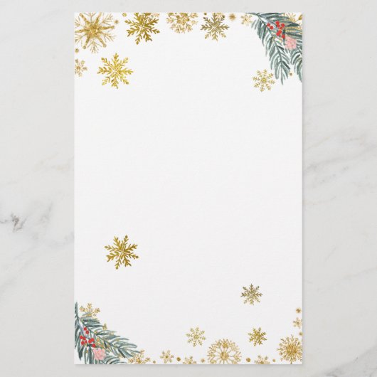 ピンクスレイウィンタースノーフレークベビーシャワーベビー顔 (裏面)