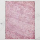 ピンクスワーズスクラップブック紙 (正面)