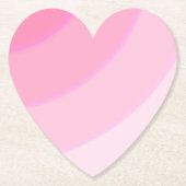 ピンクスワーズ紙コースター ペーパーコースター (正面)