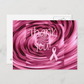 ピンクスワール乳がん ポストカード (正面/裏面)