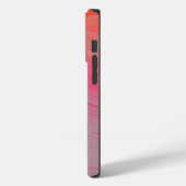 ピンクスワール携帯ケース HAmbyWG Case-Mate iPhoneケース (裏面 / 左)