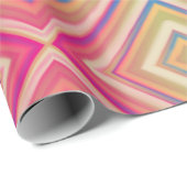 ピンクス代替ダイヤモンドパターンの点滅 ラッピングペーパー (ロールコーナー)