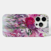 ピンクス&パープルフローラiPhoneケース/カバー Case-Mate iPhoneケース (裏面 (横))