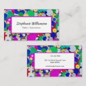 ピンクセインのシーストレス 名刺 (正面/裏面)