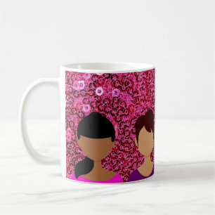 ピンクセクフェイクシンフレンズCoffee Mug コーヒーマグカップ