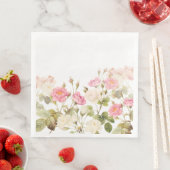 ピンクセピアヴィンテージバラメドウイラストレーション (インサイチュ)