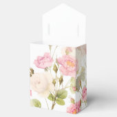 ピンクセピアヴィンテージバラメドウイラストレーション フェイバーボックス (オープン)