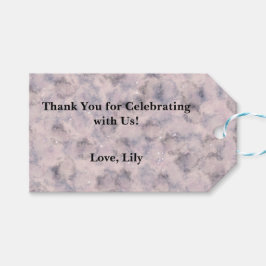 ピンクセブンマジカルウォーター誕生日 ギフトタグ