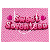 ピンクセブン大抱き枕 ラージペーパーバッグ