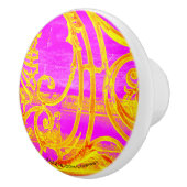 ピンクセラミックプル セラミックノブ (右)