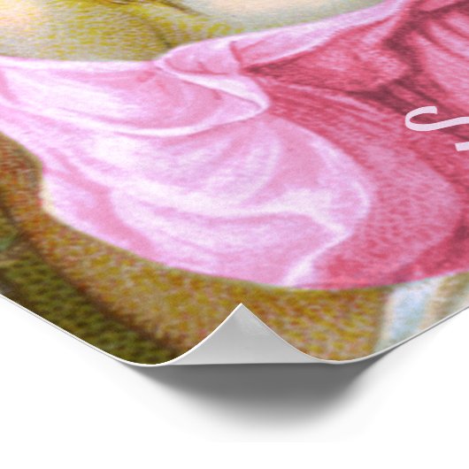 ピンクセントアガサ(M 003) ポスター (角)