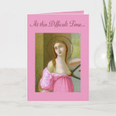 ピンクセントアガサ(M 003)勇気付けられるカード1 カード (正面)