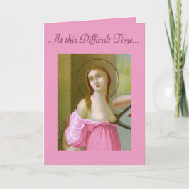 ピンクセントアガサ(M 003)勇気付けられるカード1 カード