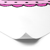 ピンクセールサイン、バレンタインデーセール、ブティック ポスター (角)