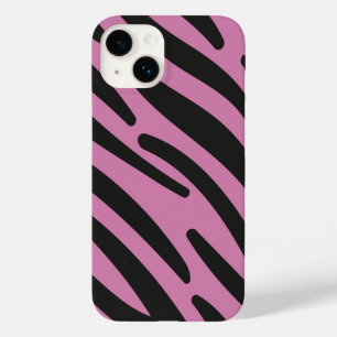 ピンクゼブラストライプのケースメイト Case-Mate iPhone 14ケース