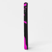 ピンクゼブラストライプアニマルプリント Case-Mate iPhoneケース (裏面/左)