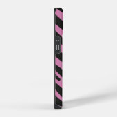 ピンクゼブラストライプCase-Mateケース iPhoneケース (右側面)