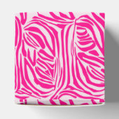 ピンクゼブラ印刷 フェイバーボックス (上部)