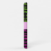 ピンクゼブラ,グリーンゼブラ,グリッターゼブラ,あなたの名前 Case-Mate iPhoneケース (裏面/右)