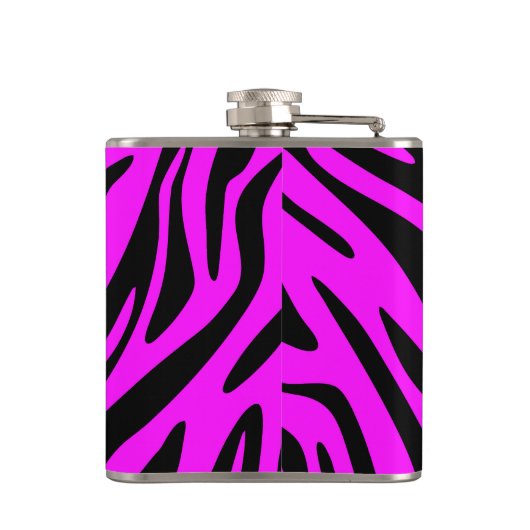 ピンクゼブラ フラスク (裏面)