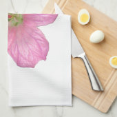 ピンクゼラニウム キッチンタオル (四つ折り)