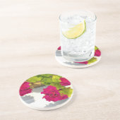 ピンクゼラニウム コースター (側面)