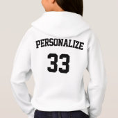 ピンクソフトボールチーム選手の氏名・ナンバー (裏面)